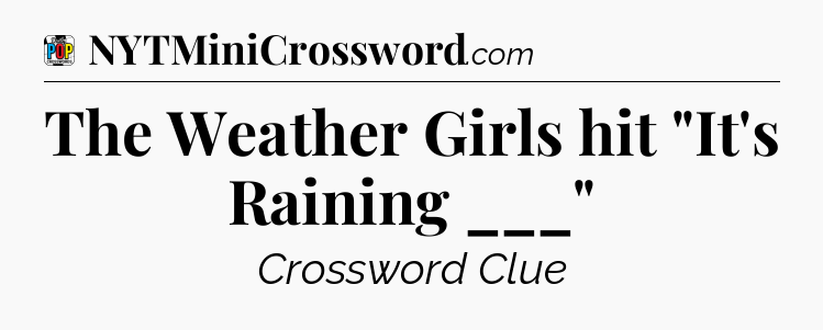 The Weather Girls hit 