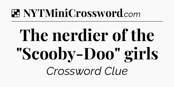 Solution: The nerdier of the 