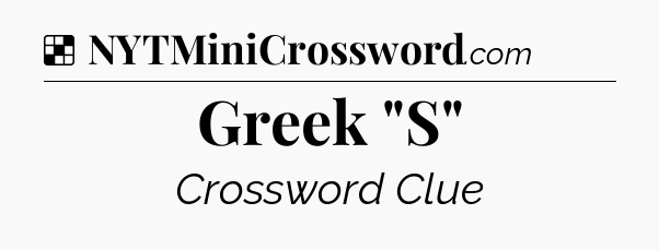 Solution: Greek 
