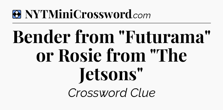 Solution: Bender from 