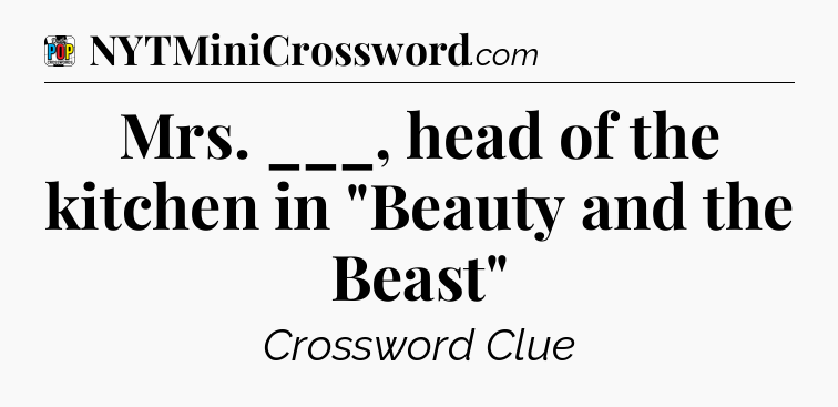 Mrs. ___, head of the kitchen in 