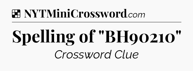 Solution: Spelling of 