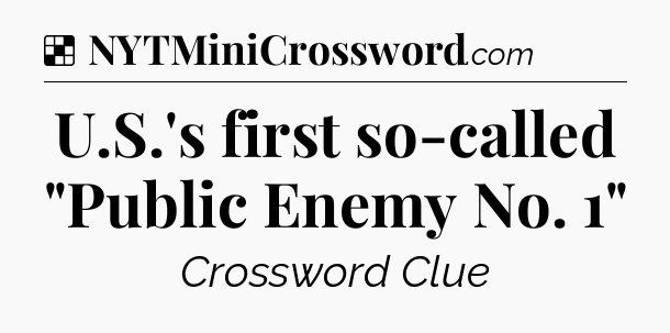 Solution: U.S.'s first so-called 