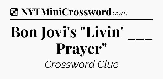 Solution: Bon Jovi's 