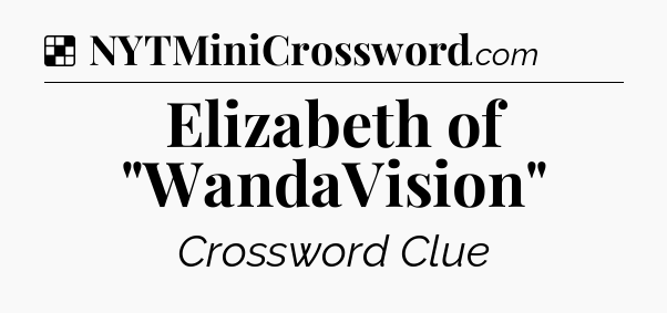 Solution: Elizabeth of 