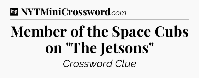 Member of the Space Cubs on 