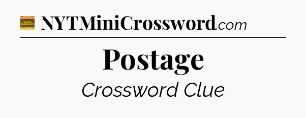 Postage - Eugene Sheffer Crossword