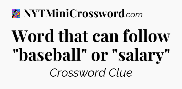 Word that can follow 