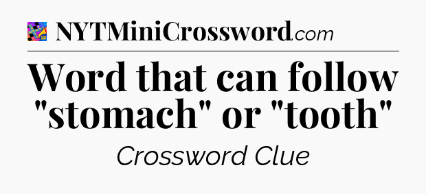 Word that can follow 