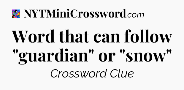 Word that can follow 