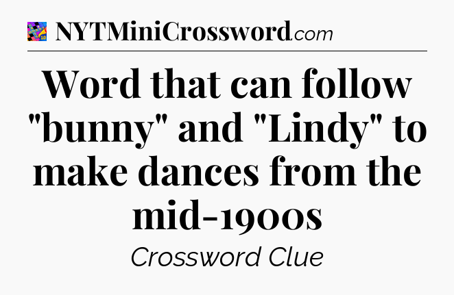 Word that can follow 