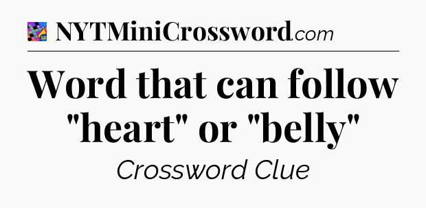 Word that can follow 