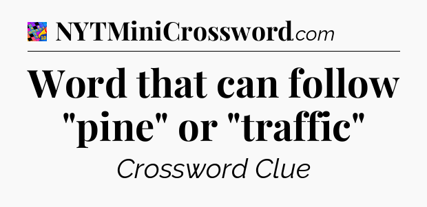 Word that can follow 