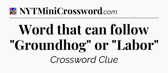 Word that can follow 