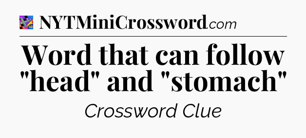 Word that can follow 