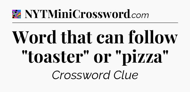 Word that can follow 