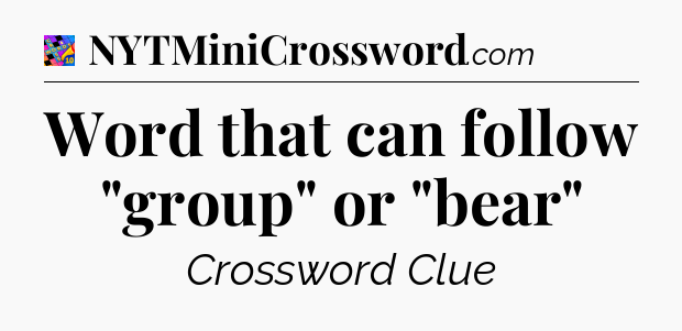 Word that can follow 