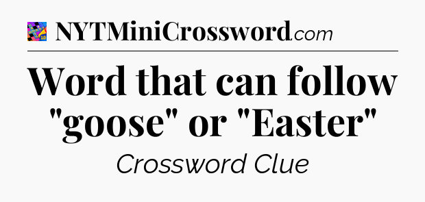 Word that can follow 