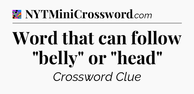 Word that can follow 