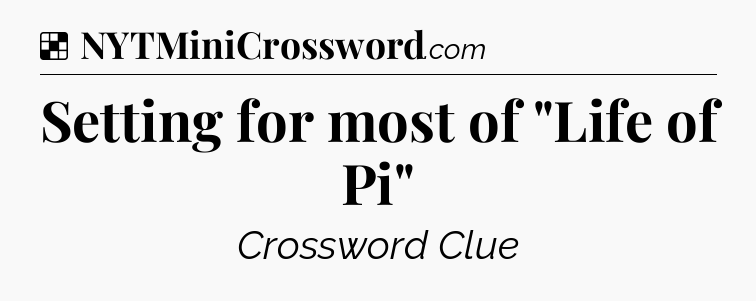 Solution: Setting for most of 