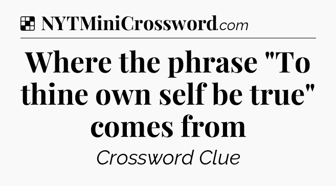 Solution: Where the phrase 