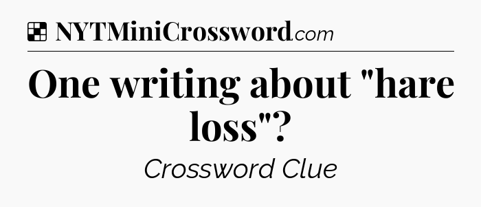 Solution: One writing about 