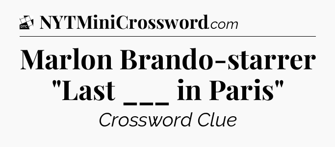 Marlon Brando-starrer 