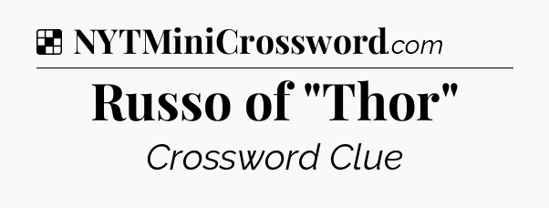Solution: Russo of 