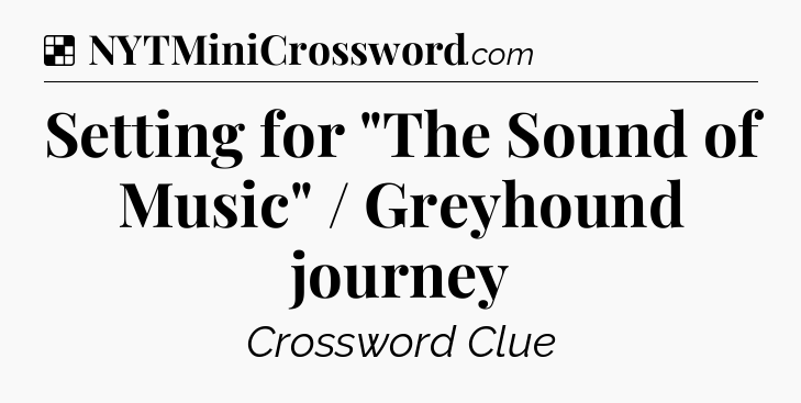 Solution: Setting for 