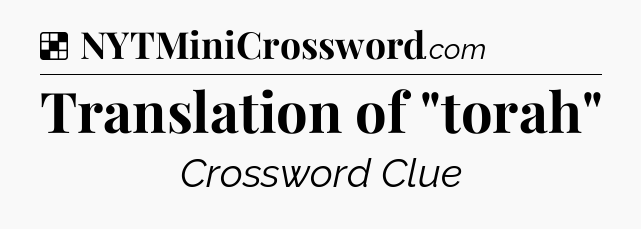 Solution: Translation of 