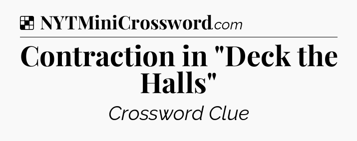 Solution: Contraction in 