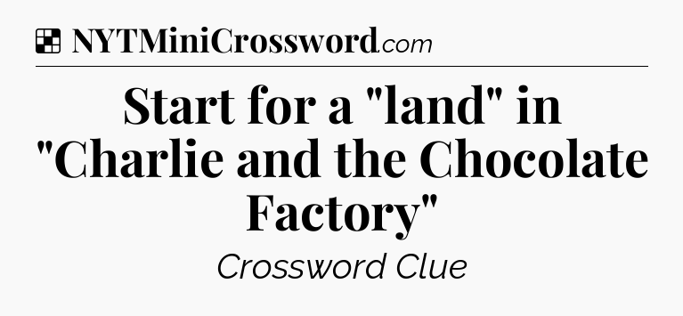 Solution: Start for a 