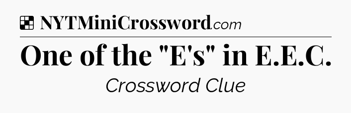 Solution: One of the 