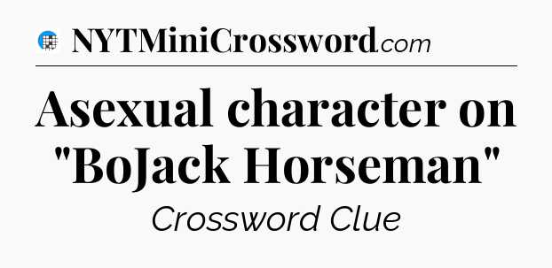 Asexual character on 