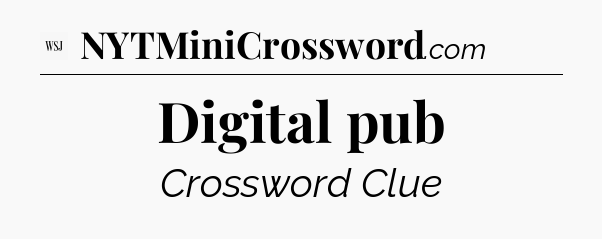 Digital pub - WSJ Crossword