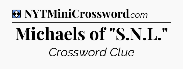 Solution: Michaels of 