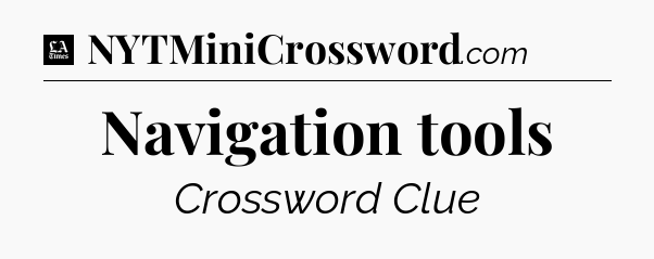 Navigation tools - LA Times Crossword