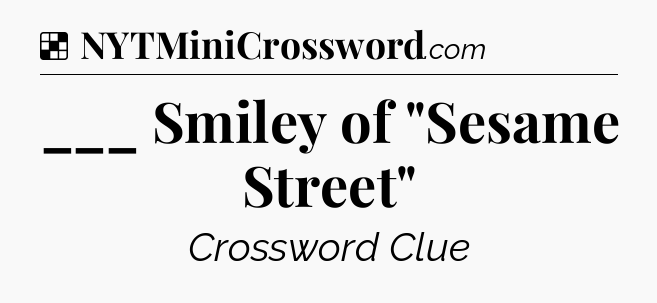 Solution: ___ Smiley of 