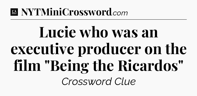 Lucie who was an executive producer on the film 