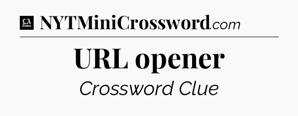 URL opener - LA Times Crossword