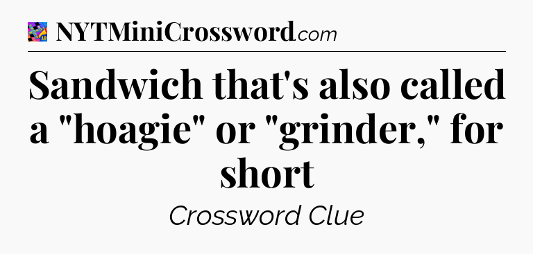 Sandwich that's also called a 