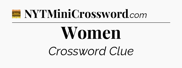 Women - Eugene Sheffer Crossword