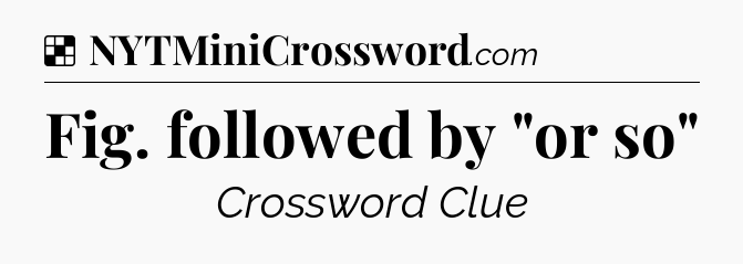 Solution: Fig. followed by 