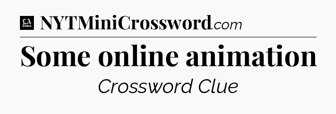 Some online animation - LA Times Crossword