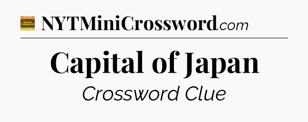 Capital of Japan - Eugene Sheffer Crossword
