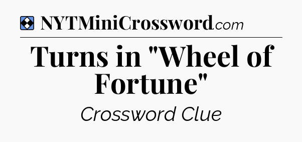 Solution: Turns in 