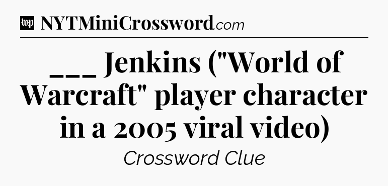___ Jenkins (