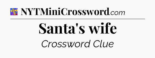 Santa's wife Codycross