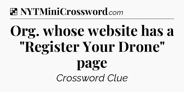 Solution: Org. whose website has a 