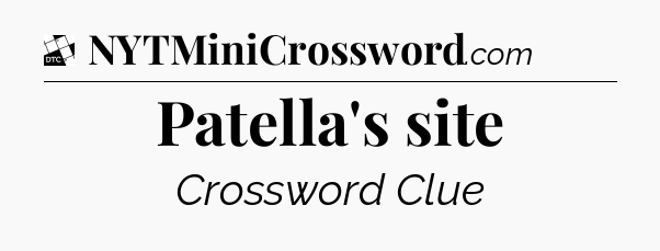 Patella's site - Daily Themed Classic Crossword